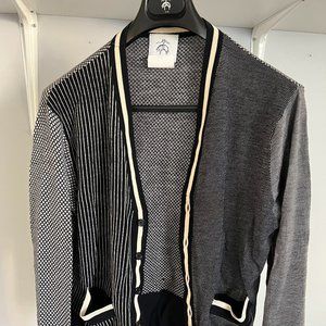 Mens Brooks Brothers Black Fleece Cardigan